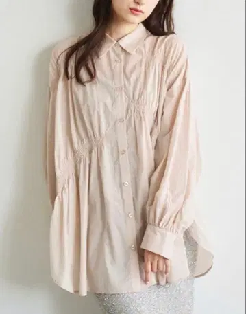 COCO DEAL 셔링 블라우스