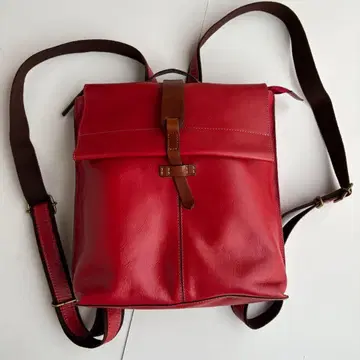 LILY 천연 가죽 백팩