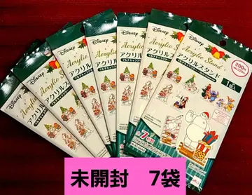 다이소 Disney 아크릴 스탠드 7개 미개봉 크리스마스