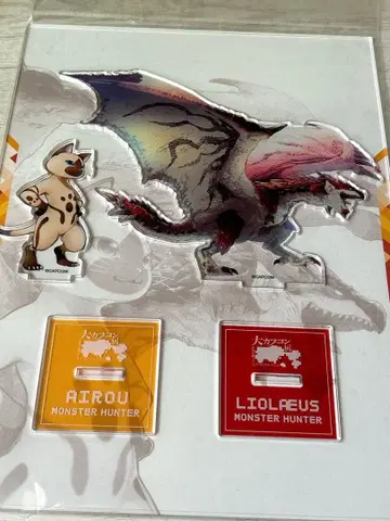 대 캡콤전 몬스터 헌터 아크릴 스탠드