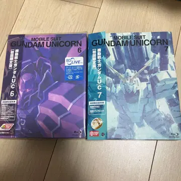 기동전사 건담 UC Blu-ray 6-7권 세트 최초 한정 혜택