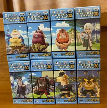 원피스 월드 컬렉터블 피규어 vol.30 전 8종 세트