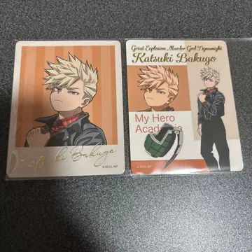 히로아카 아메리칸 레트로 금박 매트 카드 바쿠고