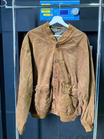 스웨이드 발리스타 타입의 빈티지 블루종입니다. 사이즈 60