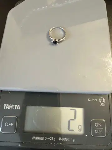 K10 오닉스 심플 반지 2g 9호