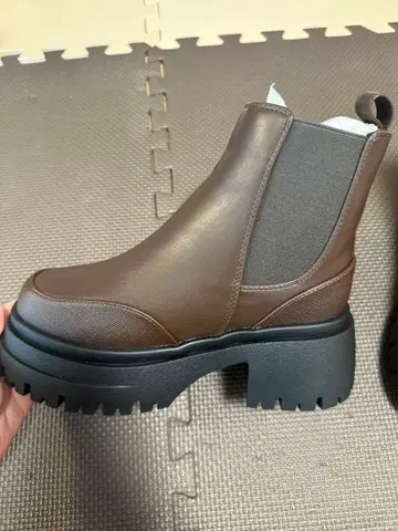 add COLOR x NOOOON non 콜라보 시마무라 브라운 부츠