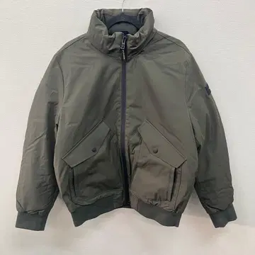 타미힐피거 남성용 충전솜 자켓 US/M 카키 수납 후드 부착