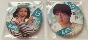 새상품 영화 초특급 the movie RE:VE 캔뱃지 알로하