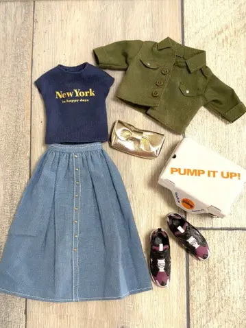 리카짱 옷 갈아입기 의류 세트