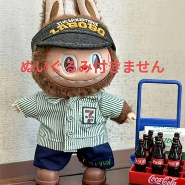 러브브 의류 갈아입는 옷 태국 세븐일레븐 점장복 4점 세트