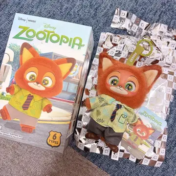 MINISO 주토피아 봉제 인형 펜던트 Zootopia