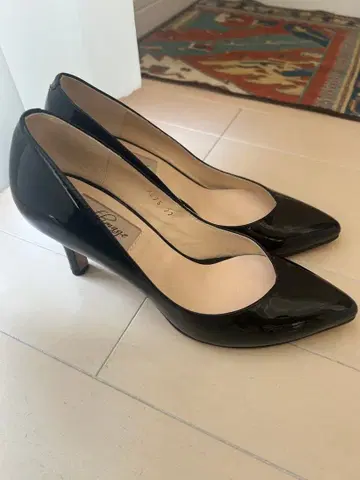 블랙 펌프스 22 에나멜 결혼식