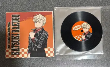 히로아카 아메리칸 레트로 트레이딩 레코드풍 코스터 바쿠고