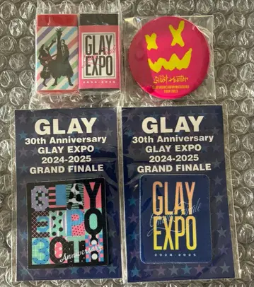 GLAY 랜덤 굿즈 3개 세트