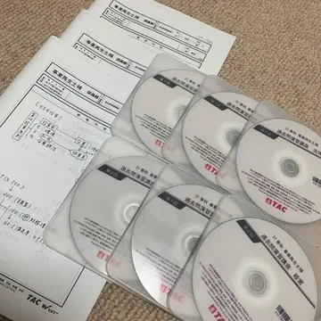 사업 재생사 보 21년도 과거 문제 강좌 DVD 6매, 강의록 세트