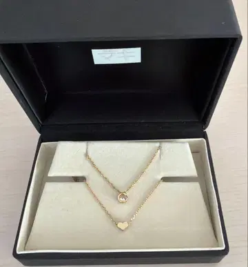 [ 미사용 ] 주얼리 마키 골드 목걸이