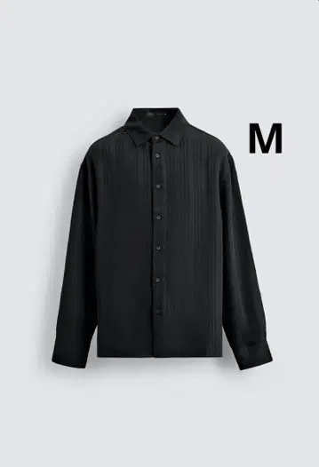 ZARA 자라 스트라이프 패턴 자카드 셔츠 새상품, 미사용