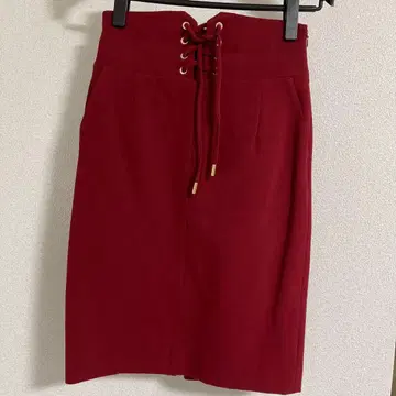 PINKY & 버건디, 보르도 타이트 스커트 34