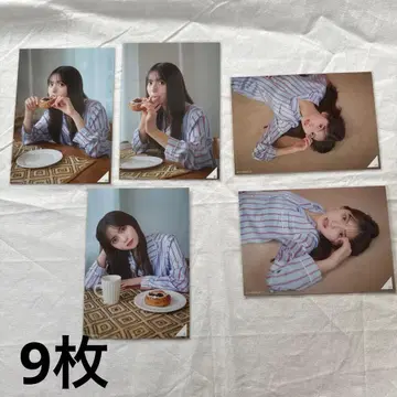 사이토 아스카 노기자카46 졸업 기념 브로마이드 9장