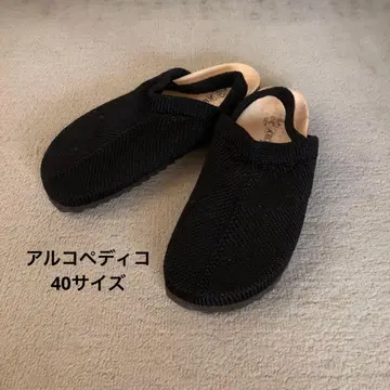 ARCOPEDICO 알코페디코 샌들 블랙 40 사이즈