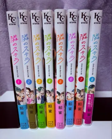 옆집 스텔라 1~8권 응모자 선물 클리어 파일 안미츠