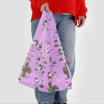 BAGGU 스누피 에코백