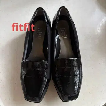 백화점 구매 [fitfit] 핏핏 에나멜 펌프스 블랙 23cm