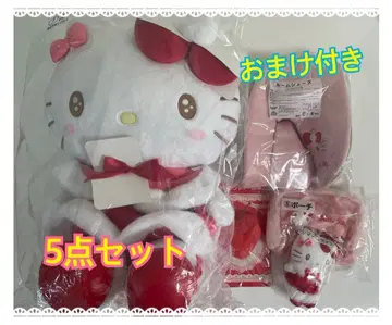 산리오 복권 헬로키티 봉제 인형 룸슈즈 마스코트