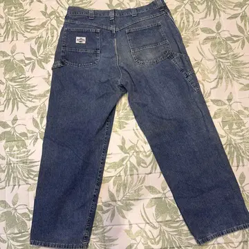 Lee Dungarees 와이드 레그 데님 팬츠