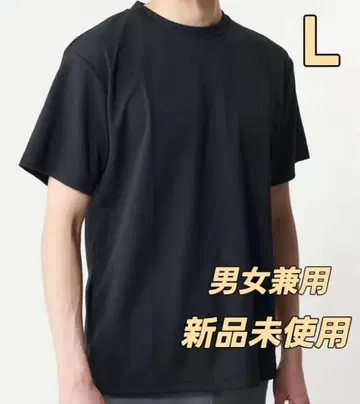 미사용 새상품 릴라이브 셔츠 라운드넥 남녀 공용 L 사이즈