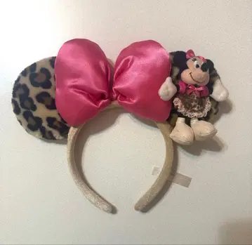 미니 마우스 레오파드 무늬 머리띠