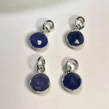 탄자나이트 원형 참 4개 세트