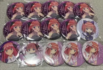 5등분의 신부 캔뱃지 로손 고져스 가챠 나카노 니노