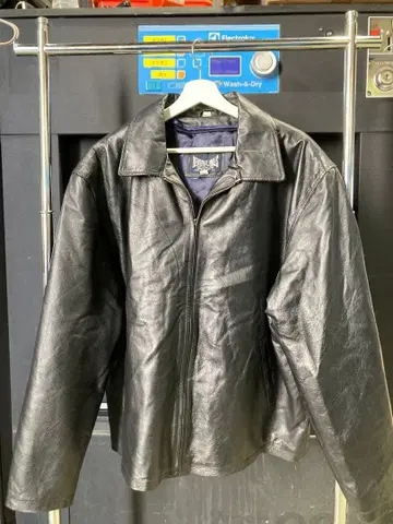 BEVERLY HILLS 가죽 자켓 2XL 블랙 4