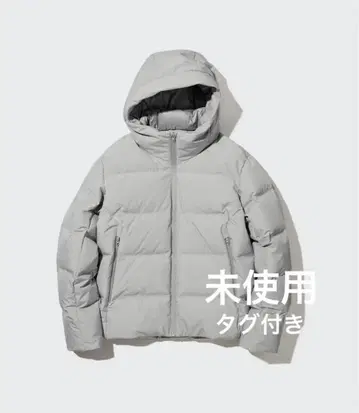 UNIQLO 심리스 다운 후드티 XS