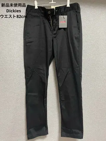 [ 새상품 ] Dickies 블랙 팬츠 49 허리 82cm 슬림핏