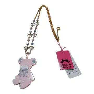 Toybox 하니카미베어 목걸이 핑크 Angelic Pretty