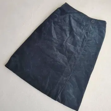 [ 빅 사이즈 13 ] 뉴요커 코듀로이 타이트 스커트 미디 버튼