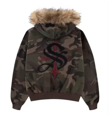 supplier 서플라이어 퍼 후드티