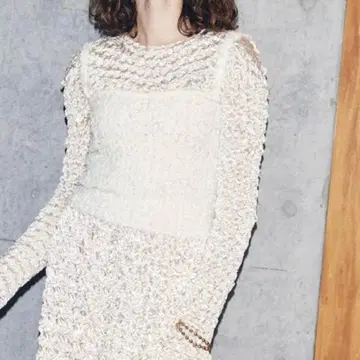 MAISON SPECIAL 팝콘 블라우스