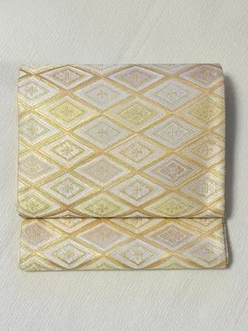 [ 새상품 ] 미재단 후쿠로 오비 니시진 비단 골드 포멀