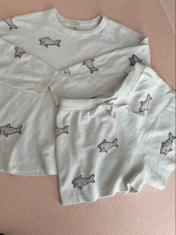 gelato pique 여성용 룸웨어 상어 패턴