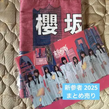 신참자 사쿠라자카46 타월 클리어 파일 아크릴 키링