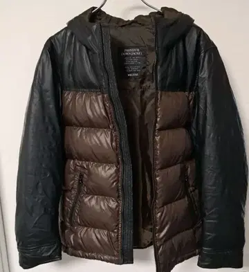 UNIQLO 프리미엄 다운 자켓 M 브라운