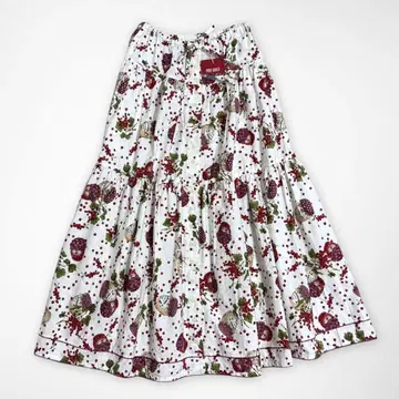 미사용 택 포함 PINK HOUSE 잼 항아리 프릴 캉캉 스커트