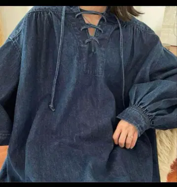 클라네 데님 상의