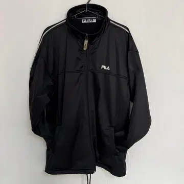 미사용 FILA L 사이즈 저리 후드티 점퍼 블루종 골프 저리