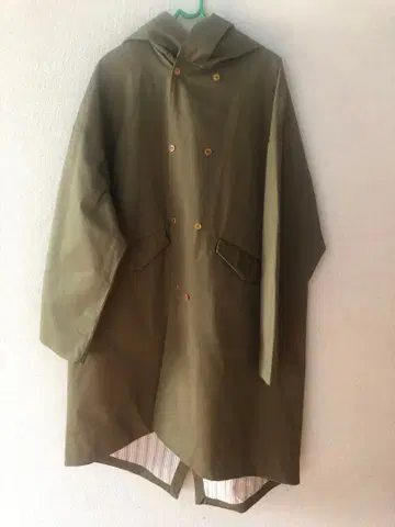 오운 의류 프로덕트 벤틸레이션 코튼 후드 코트