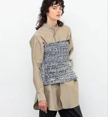 BACCA 에코 릴리 베어 니트 탑