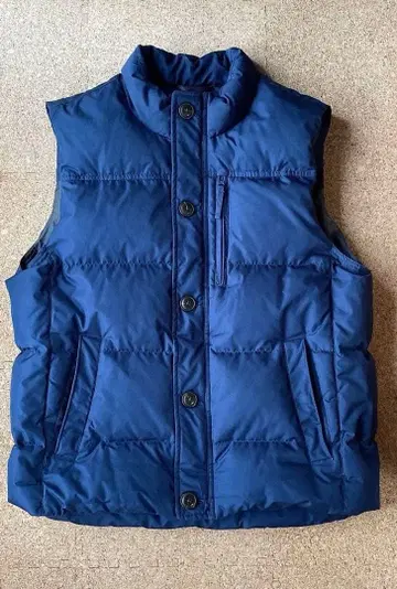 랜즈 엔드 네이비 다운 베스트 L